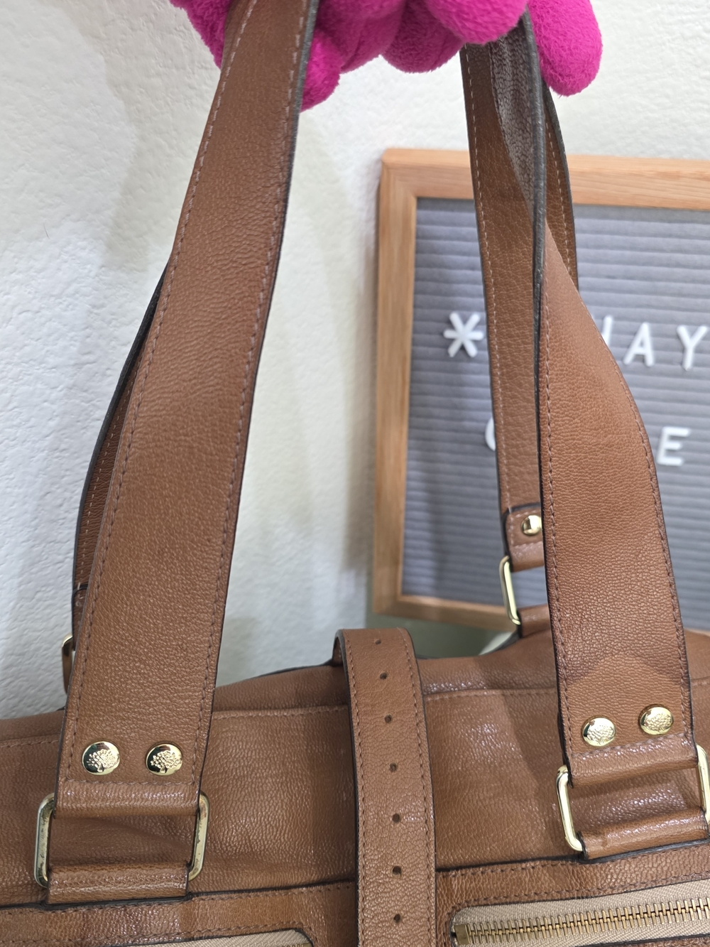 Authentic Vintage Mulberry Blenheim Leather Bag - Picture 11 of 17